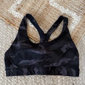 Athleta Interval Camo Sports Bra